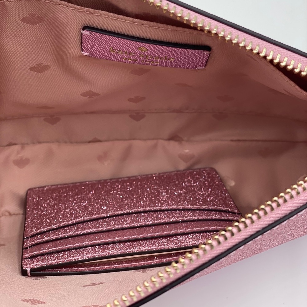 Kate Spade Lola Glitter Crossbody and Card Holder - Picture 10 of 12